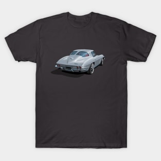 1963 corvette in silver T-Shirt